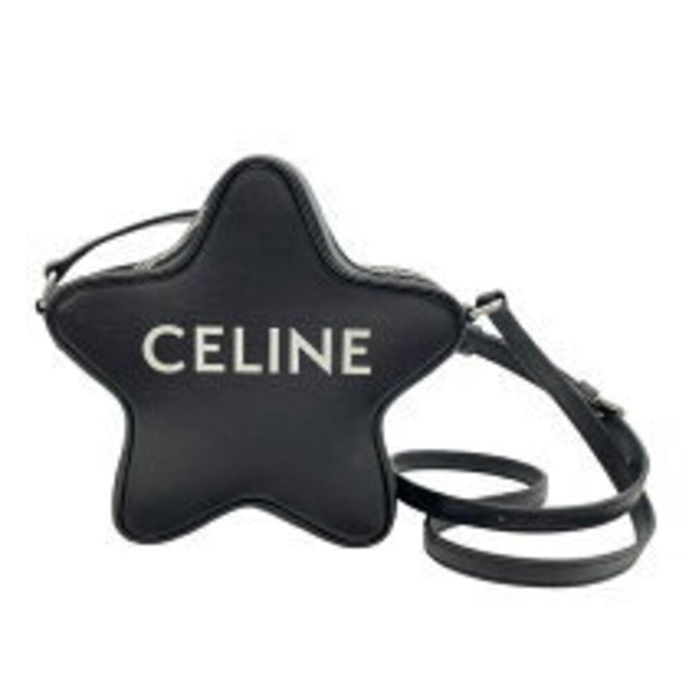 Celine Etoile Shoulder Bag Black Calfskin